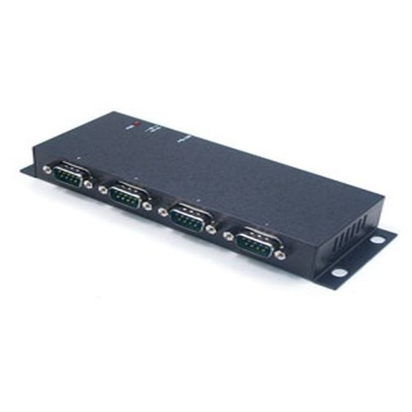 Antaira Industrial 4-Port RS-232 to USB 2.0 High Speed Converter UTS-404A